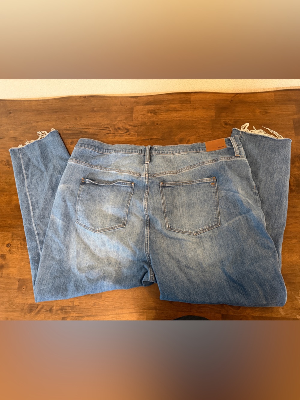 Madewell High Rise Slim Crop Boyjean Light Wash Jeans - Picture 10 of 12